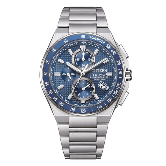 Watch Citizen Man Radiocontrollato in Titanium AT8396-59L - AT8396-59L